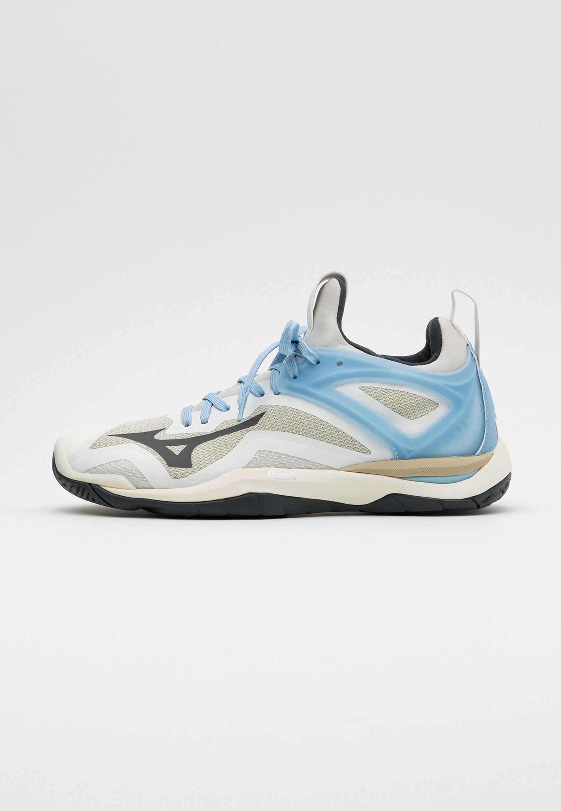 Mizuno WAVE MIRAGE 3 - Håndballsko - snow white/shadow/falls Mizuno WAVE MIRAGE 3 - Håndballsko - snow white/shadow/falls