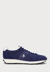 PRL TRAIL 125 SUEDE-PANELED SNEAKER - Sportcipő - new classic navy/deckwash white