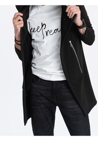 Ombre Mikina na zip - black