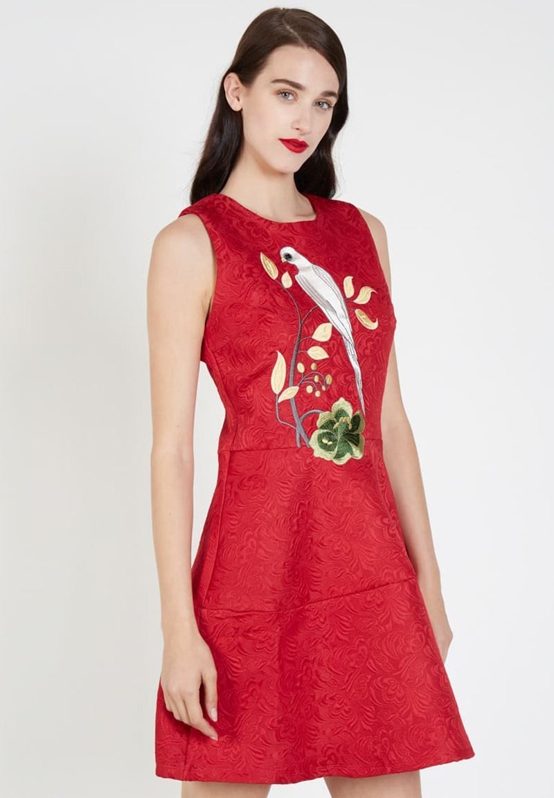Outfitters Nation Vestido informal - rojo