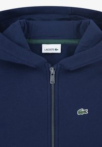 Lacoste GRAPHIC FULL ZIP - Sweat zippé - marine