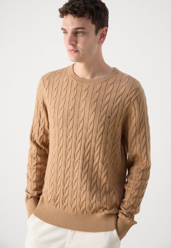 CLASSIC CABLE CREW NECK - Jumper - safari3