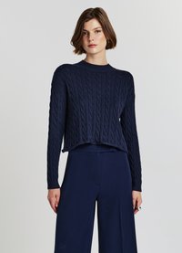 Calliope Strickpullover - blu notte