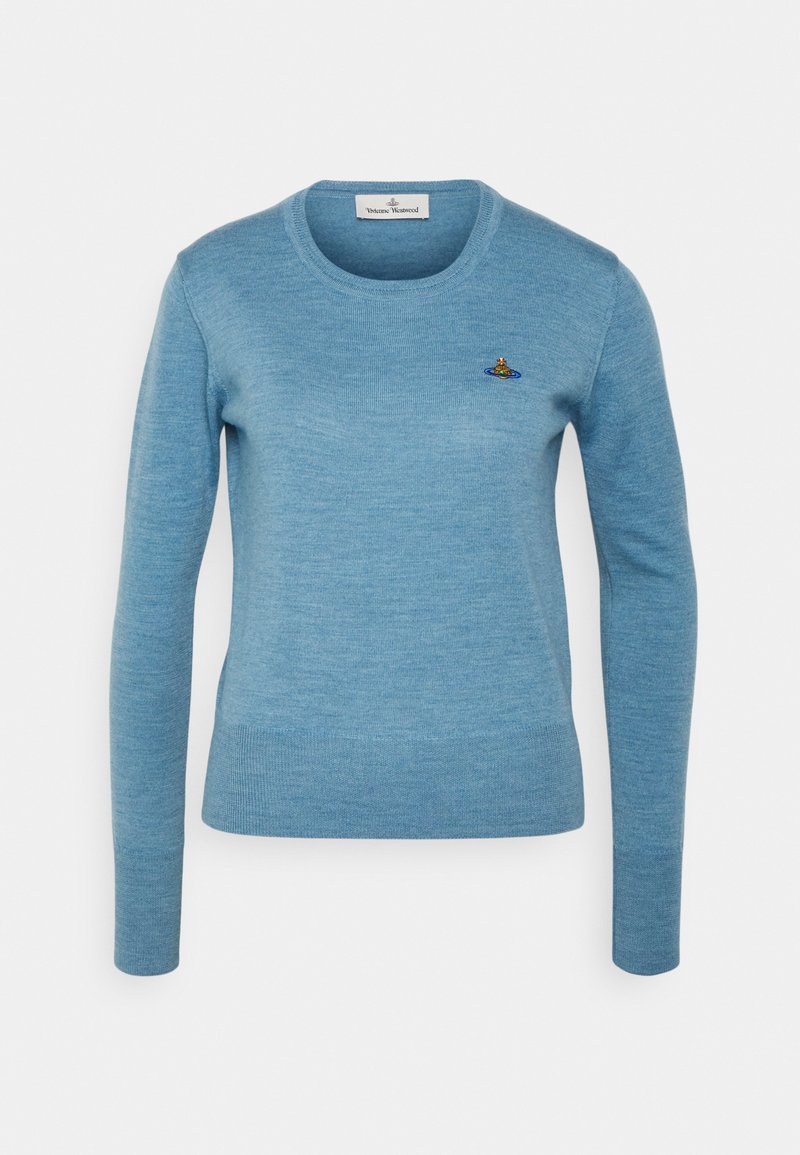 pale blue sweaters