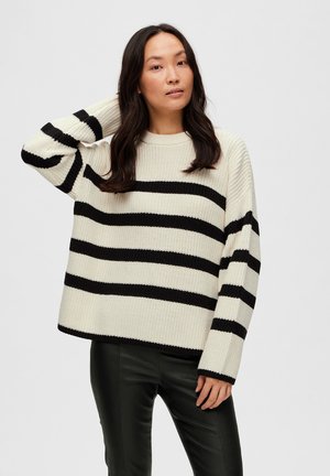 VERO MODA Dames Vmsaba Stripe Ls Highneck Blouse Ga Noos