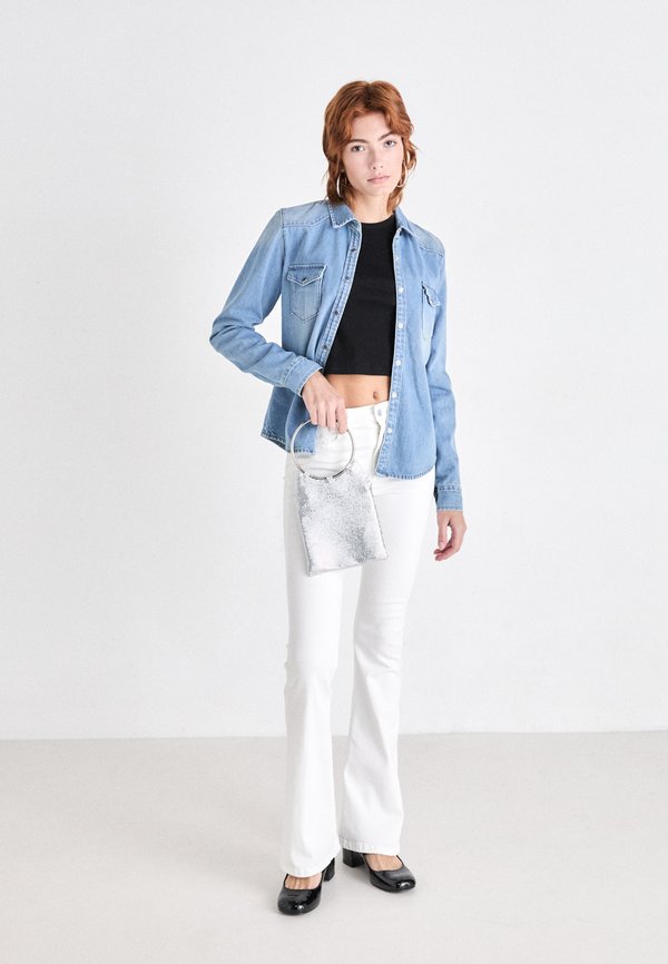 RAVAL  - Bootcut jeans - megalia blanco4