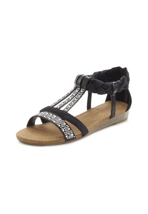 LASCANA Sandals - schwarz