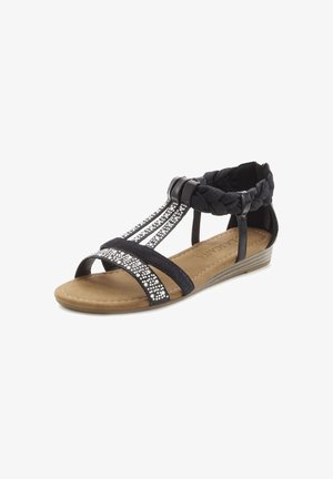 LASCANA Sandals - schwarz