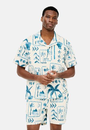 Only & Sons, ONLY & SONS HEMD PIERO KURZARMHEMD - Camisa - blau