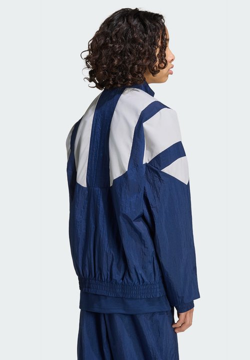 adidas OS BLOCKED W TT-JUNIOR UNISEX - Light jacket - night indigo/grey two — foto 2