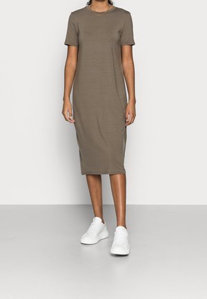Robe en jersey - khaki