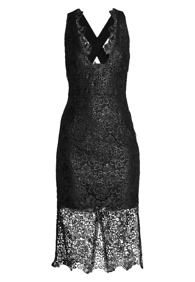 Robe De Soirée Topshop - Taille 42 (Petite) - Couleur Kaki - Longueur 83 Cm - Très Bon État Occasion