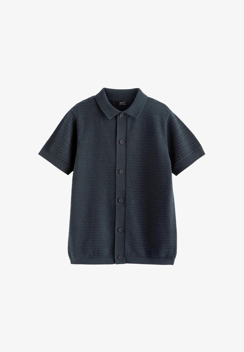 Next Vapaa-ajan kauluspaita - navy blue