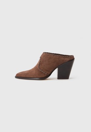 JOLYN - Stivaletti texani / biker - dark brown