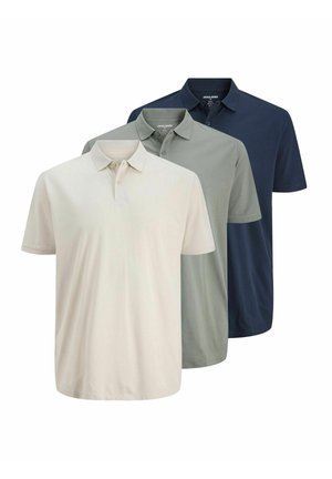 3ER-PACK - Bluză polo - moonbeam