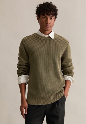 PULLOVERS LONGSLEEVE - Džemperis - pale brown