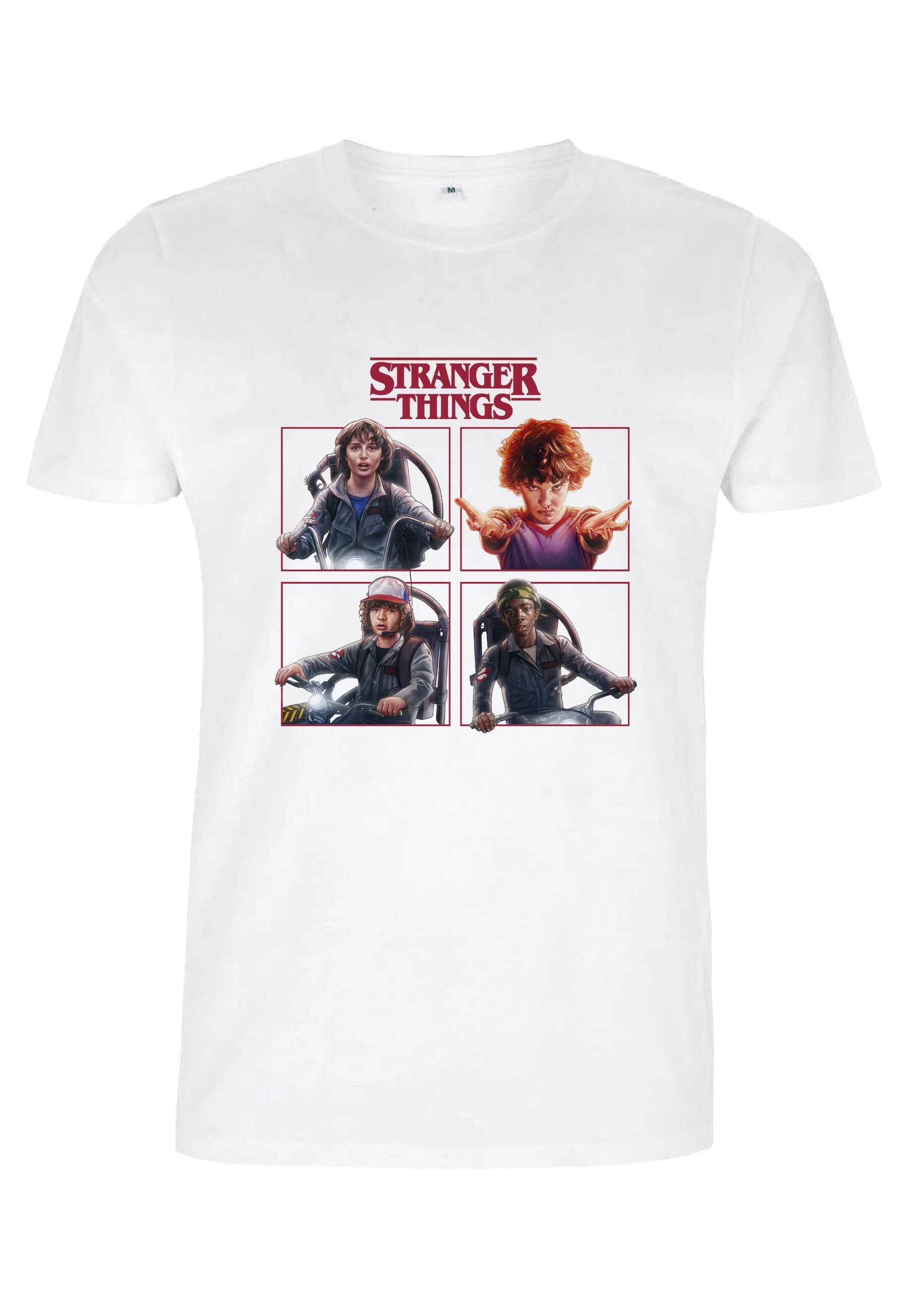 Henry Tiger STRANGER THINGS CAST BOX UP T-shirt imprimé white