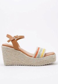 LIMMA JUPIER - Sandalias de tacón - camel