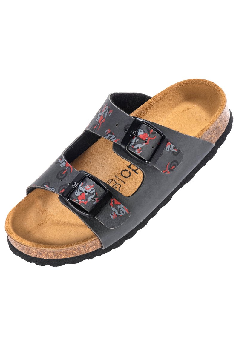 Kinder Sneaker | Palado Hausschuh print dunkelgrau bike/grau - MF52714 Kinder Sneaker | Palado Hausschuh print dunkelgrau bike/grau - MF52714