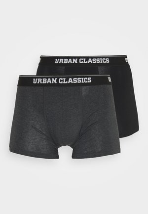 2 PACK - Boxerbriefs - black/charcoal