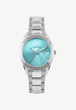 Jacques Lemans Reloj - thin turquoise steel