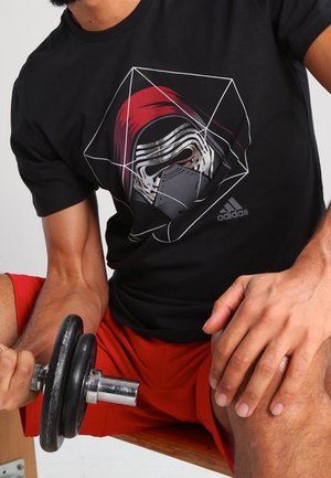 Printtipaita - black