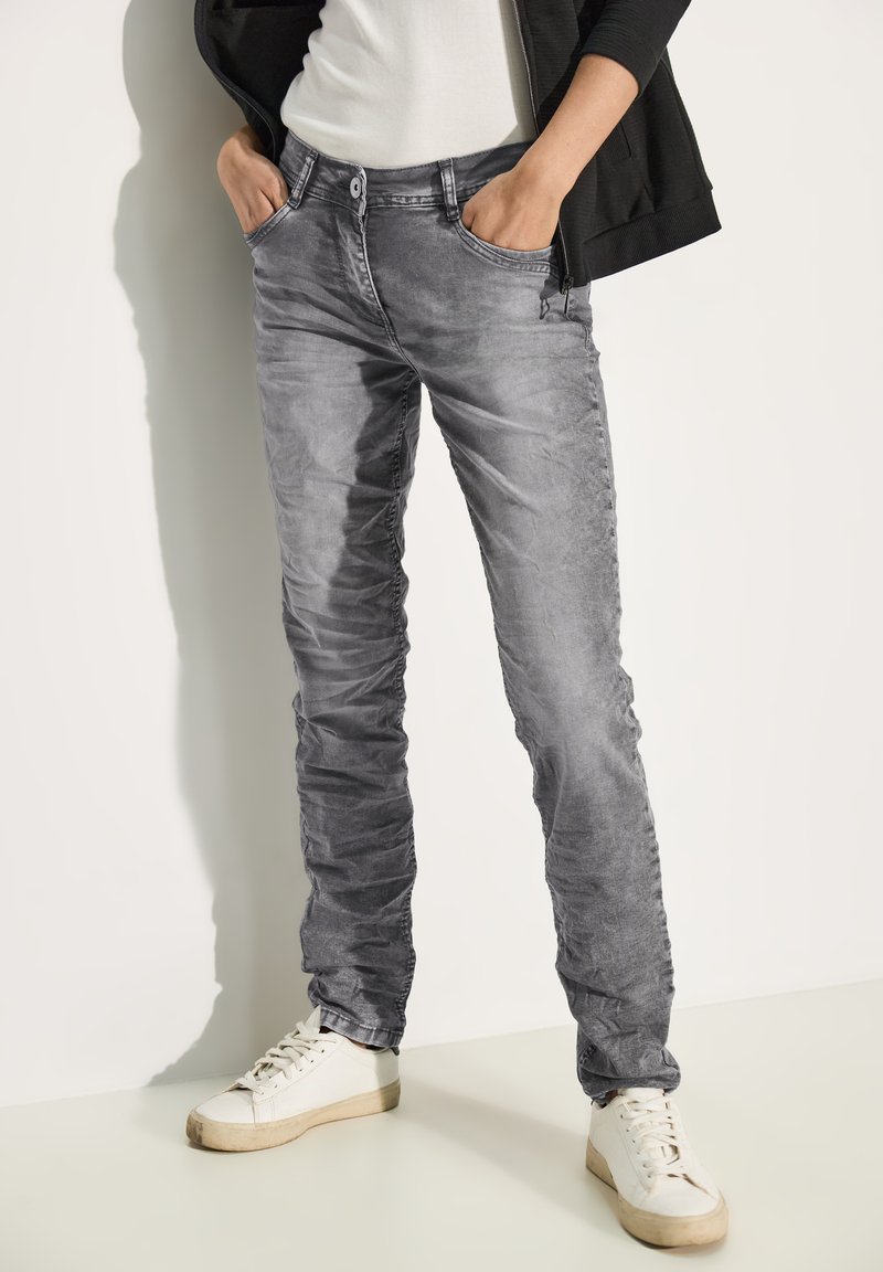 Cecil Jeans Slim Fit - grau