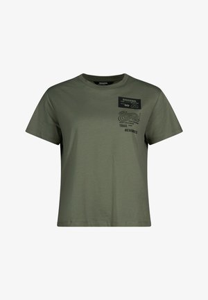 Rossignol, WOMEN'S GRAPHIC WATERFALL TEE - Camiseta estampada - laurel wreath