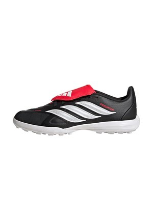 PREDATOR LEAGUE - Turf football boots - core black/ftwr white/lucid red