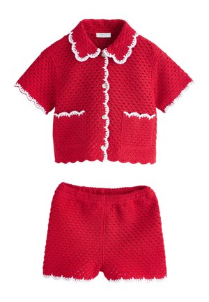 Next REGULAR FIT SET  - Short - red