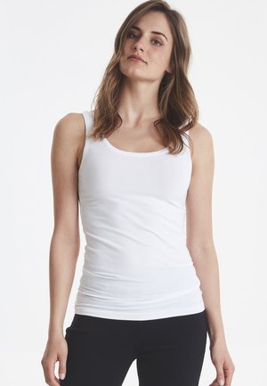 b.young PAMILA TOP - JERSEY - Top - white