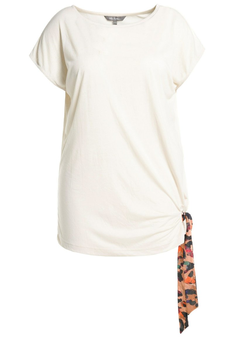 Ulla Popken T-shirt basic crème Ulla Popken T-shirt basic crème