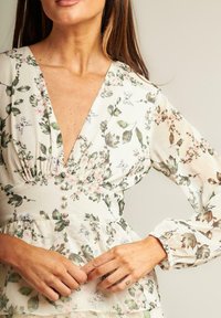 Alma en Pena Maxikleid - blanco