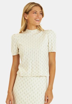 Bluse - beige