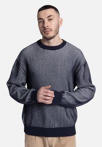 Redefined Rebel COLE BOXY - Pulover - sky captain