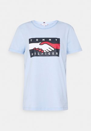 T-shirts print - light blue