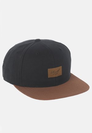 SUEDE - Gorra - black