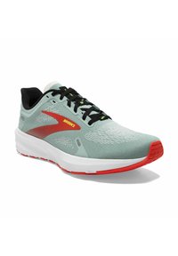 Brooks LAUNCH 9 - Hardloopschoenen voor op de weg - blue surf black cherry tomato