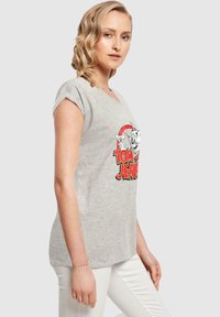 ABSOLUTE CULT TOM AND JERRY - LOGO - T-shirts med print - heather grey