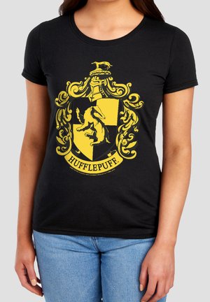 Harry Potter, HARRY POTTER HUFFLEPUFF CREST - Print T-shirt - black