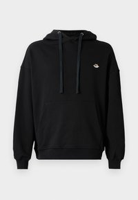 PATCH RELAXED FIT HOODIE UNISEX - Sweatshirt - black
