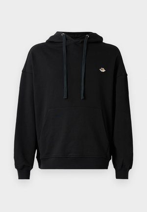 PATCH RELAXED FIT HOODIE UNISEX - Mikina - black