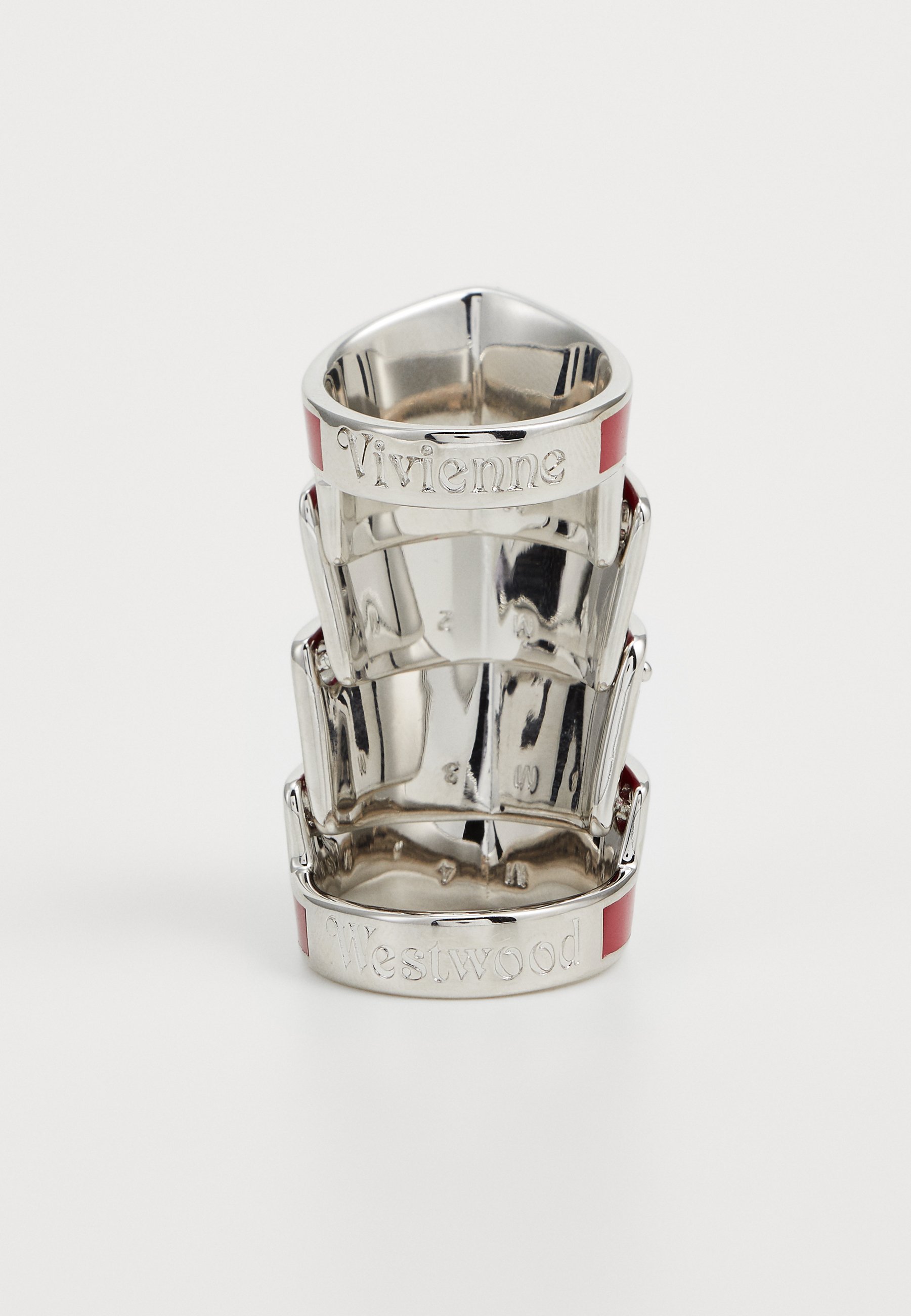 Vivienne Westwood ARTEMIS UNISEX - Ring - burgundy resin