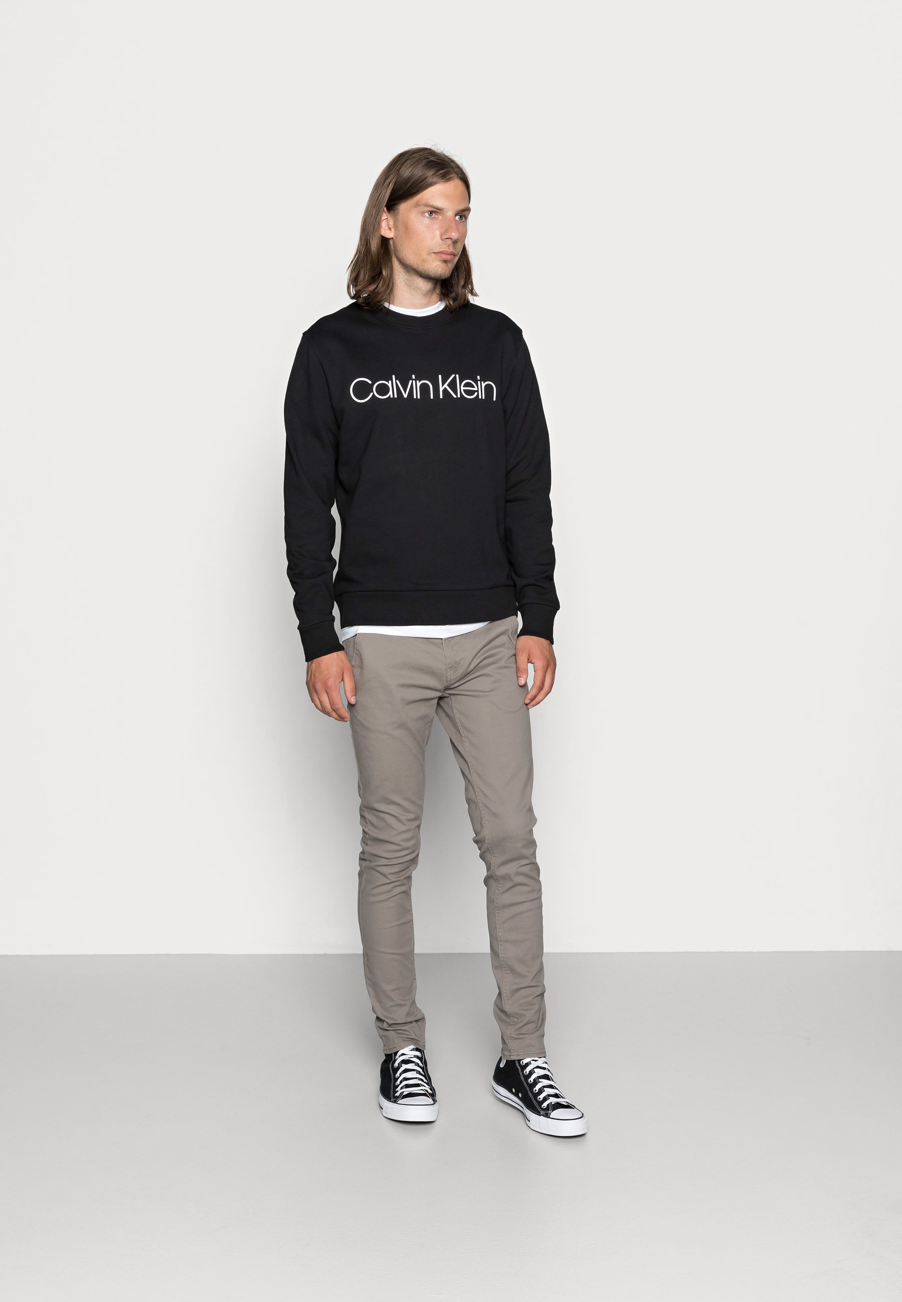 Calvin Klein Felpa - black/nero - Zalando.it