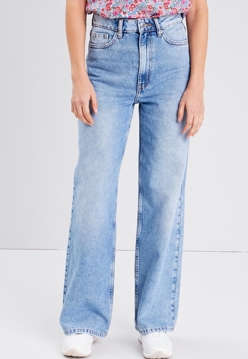 Cache Cache Relaxed fit jeans - denim double stone/graniet - Zalando.nl