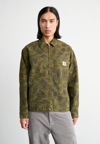 Carhartt WIP DUCK DETROIT  - Veste légère - green/office green garment dyed