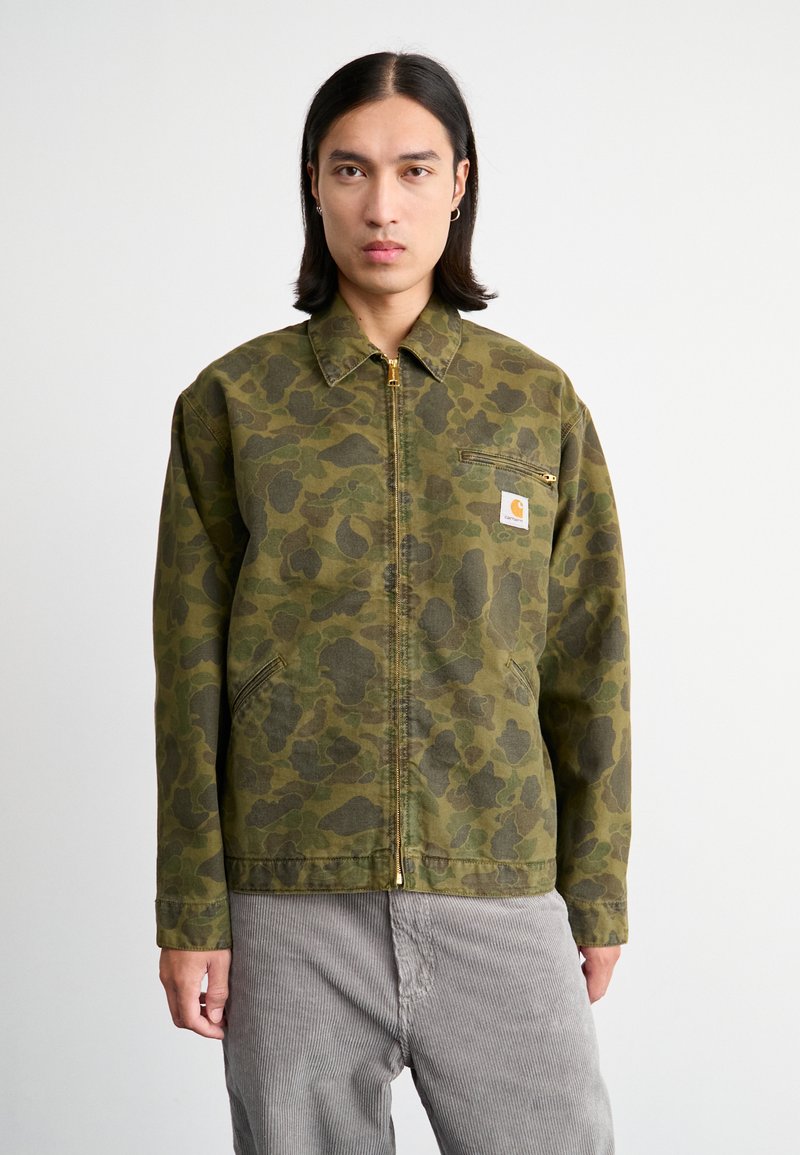 Carhartt WIP DUCK DETROIT  - Veste légère - green/office green garment dyed