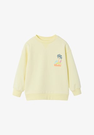 Vertbaudet, Sweatshirt - hellgelb