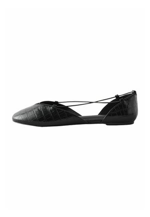 Next, REGULAR FIT - FOREVER COMFORT® TWO PART GHILLIE FLATS - Ballerinasko m/ rem - black