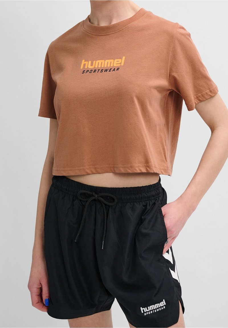 Hummel Camiseta estampada - brown